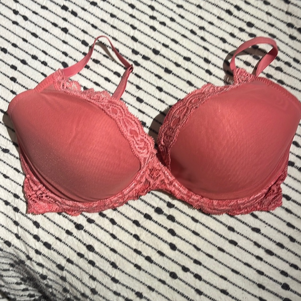 Natori Feathers Underwire Contour Bra - pink